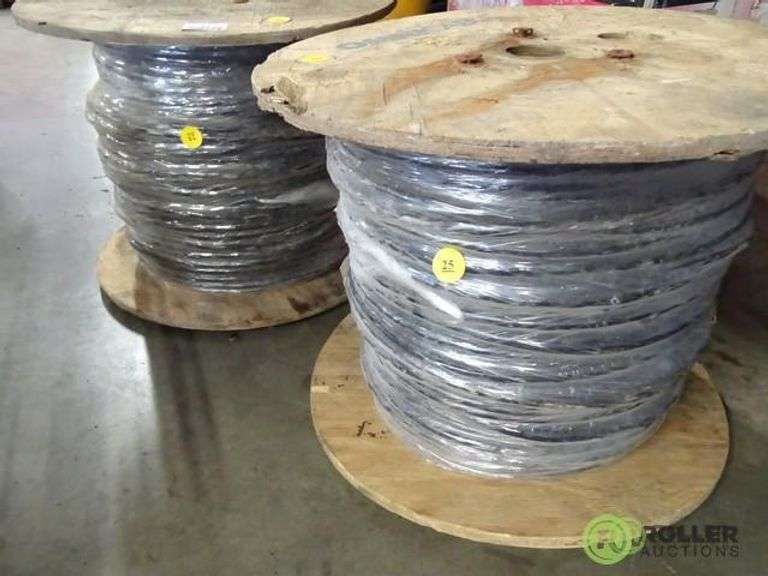 (2) Spindles of Wiring Roller Auctions