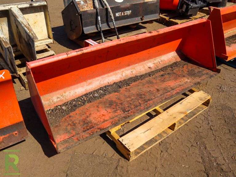 Kubota 72" Bucket to Fit Tractor Roller Auctions
