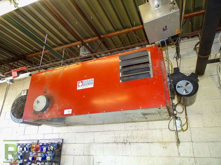 Clean Burn CB-2500 Waste Oil Heater - Roller Auctions