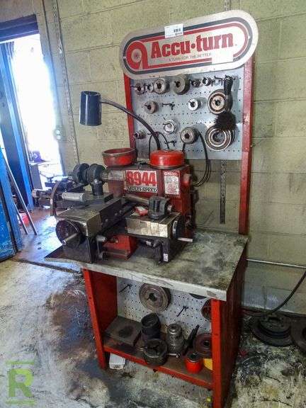 Accu Turn 8944 Multi Speed Brake Lathe Roller Auctions