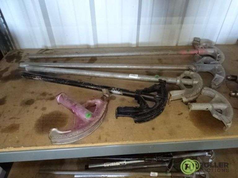 (6) Conduit Pipe Benders Roller Auctions