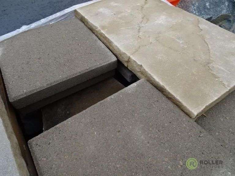 Pallet of Landscape Pavers Roller Auctions