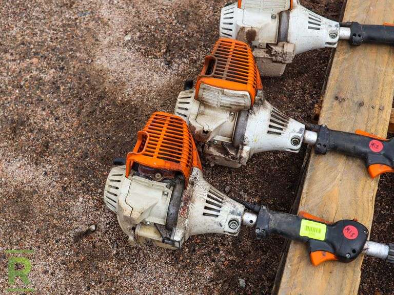 (3) Stihl FC110 Edgers Roller Auctions