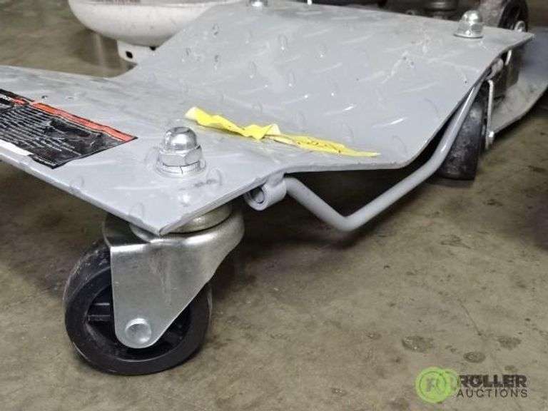 (2) Pittsburgh 1500Lb Capacity Vehicle Dollies Roller Auctions