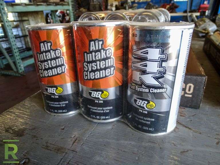 Tray of BG Air Intake System Cleaner and 44k Fuel System Cleaner