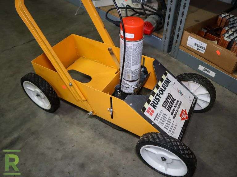RustOleum Striping Machine Roller Auctions