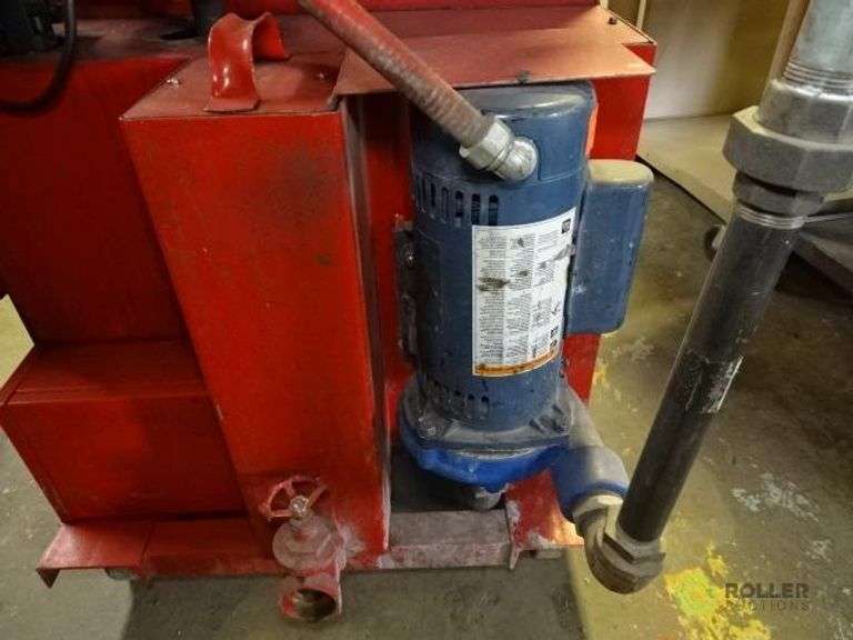 Hot Water Parts Washer KEMAC Model 2436 s/n 100926 230Volt 42 Amp