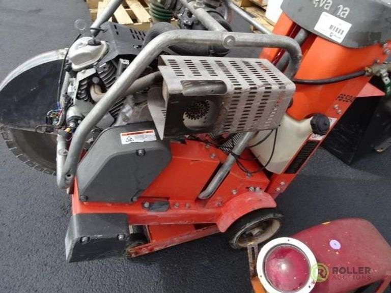Husqvarna FS524 Walk Behind Concrete Saw, Honda GX670 VTwin Engine