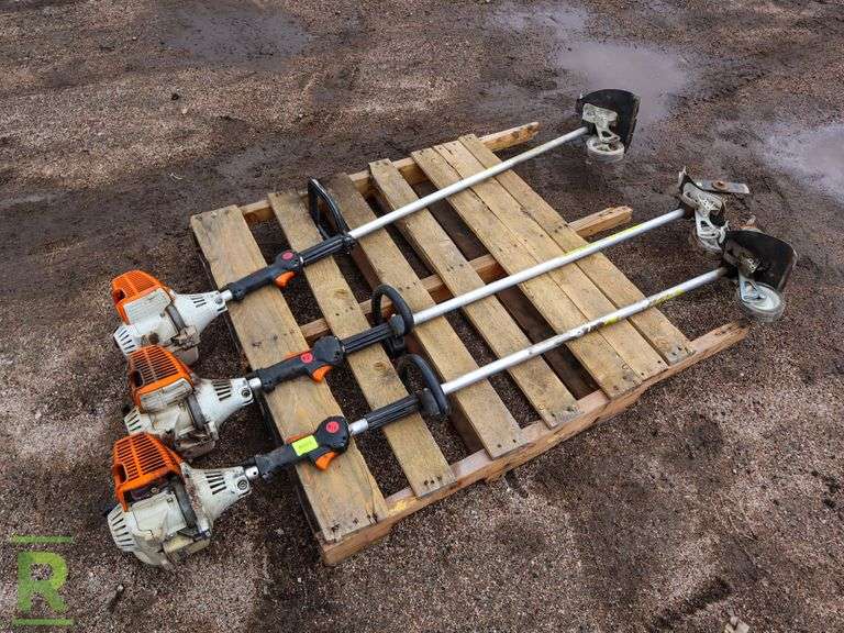 (3) Stihl FC110 Edgers Roller Auctions