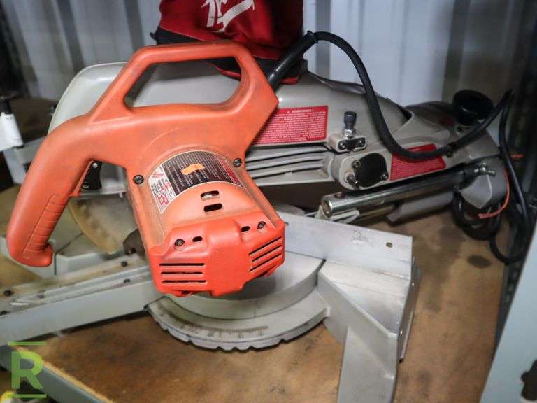 Milwaukee 10" Magnum Slide Compound Miter Saw Roller Auctions