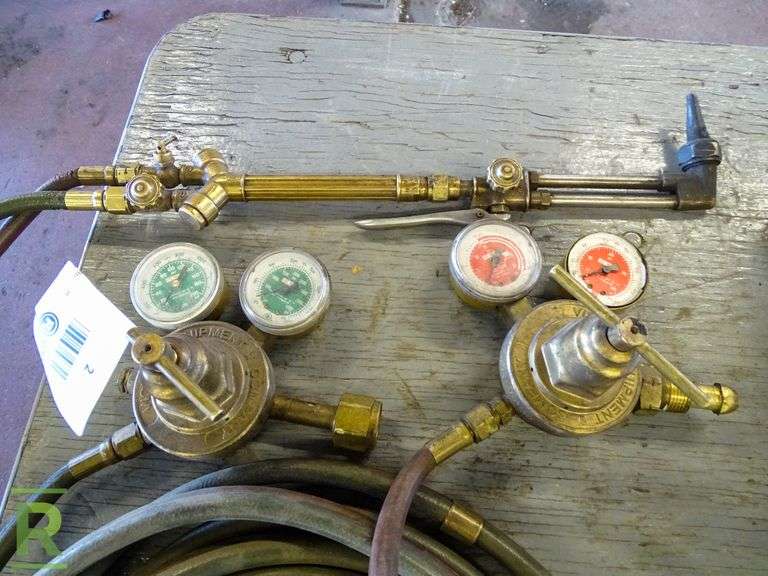 Victor Welding Torch, Hose and Gauges Roller Auctions