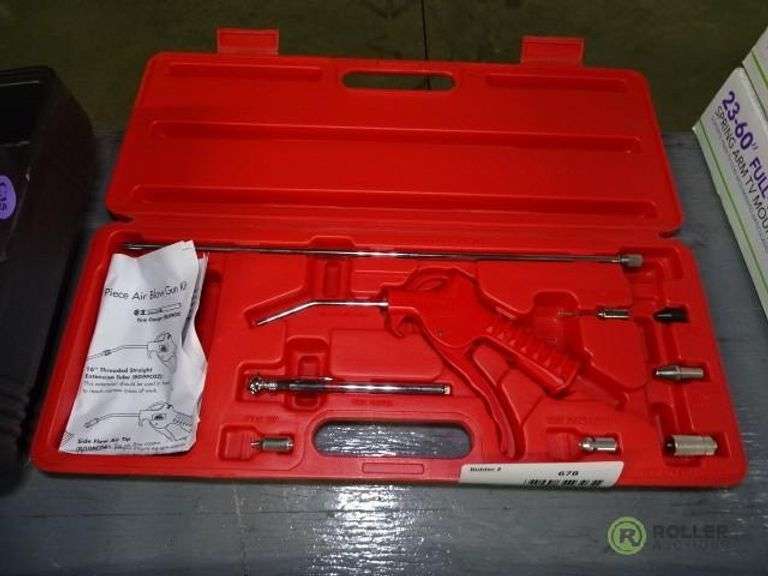 Mac Tools BG9PC 9Piece Air Blow Gun Kit Roller Auctions