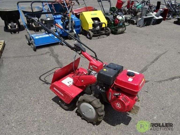 Honda FR800 Rear Tine Rototiller, Honda Gas Engine Roller Auctions