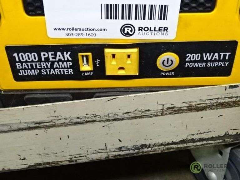 Cat 1000 Peak Amp Battery Jump Starter Manual