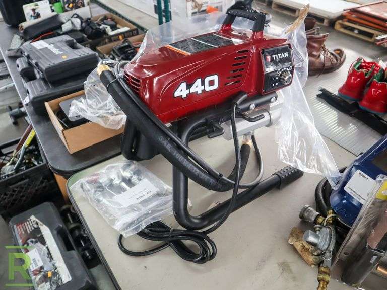 Titan 440 Paint Sprayer Roller Auctions Titan 440 Paint Sprayer Roller Auctions