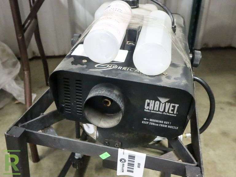 Chauvet Hurricane 1300 Fog Machine Roller Auctions
