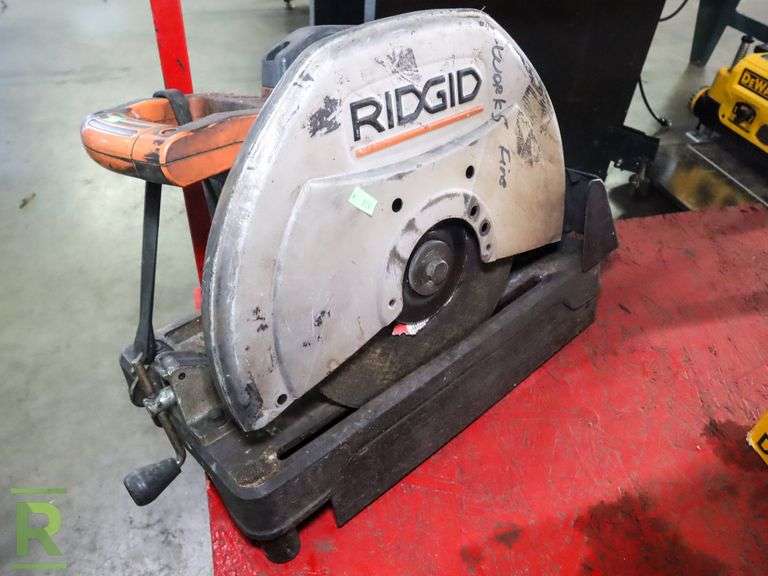 Ridgid Chop Saw Roller Auctions
