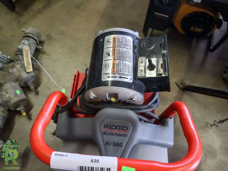 Ridgid K380 Drain Cleaner Roller Auctions
