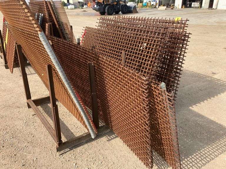 Assorted Screens for Screening Plant Roller Auctions