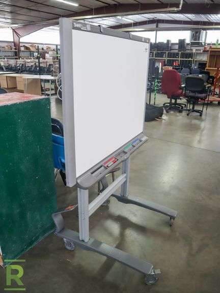 Smart Board On Casters Roller Auctions
