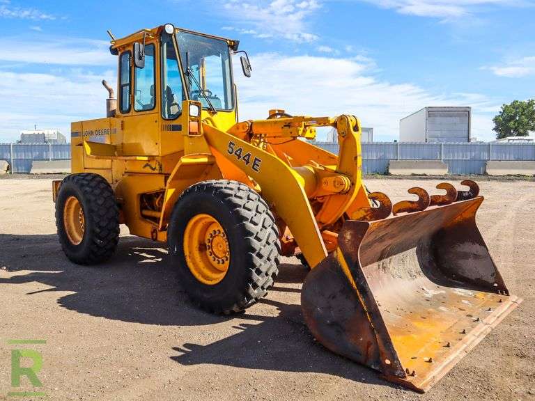 John Deere 544E Wheel Loader Roller Auctions