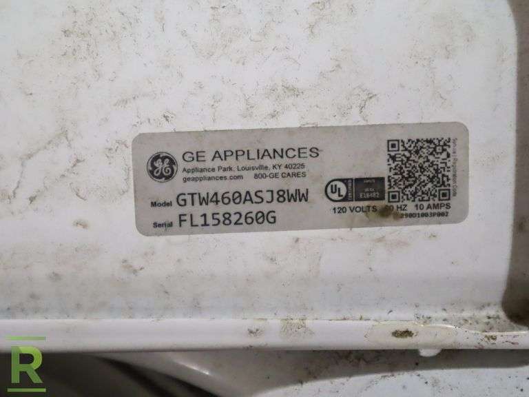 GE GTW460ASJ8WW Washer Roller Auctions