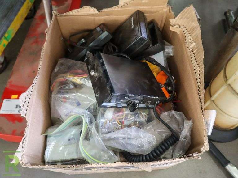 Box of Automotive Electrical Components Roller Auctions