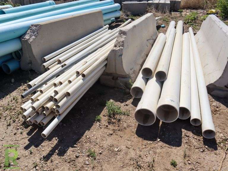 Large Assortment of White PVC Pipe Roller Auctions