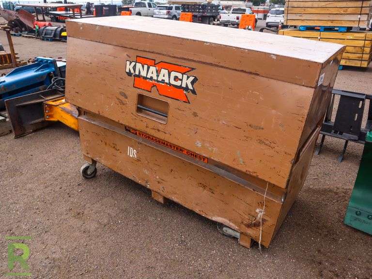 Knaack Gang Box on Casters 72"W x 30"D x 65"H Roller Auctions