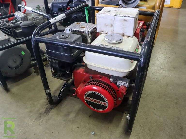 Honda EG1400X Generator 1.2KVA, Gas Roller Auctions