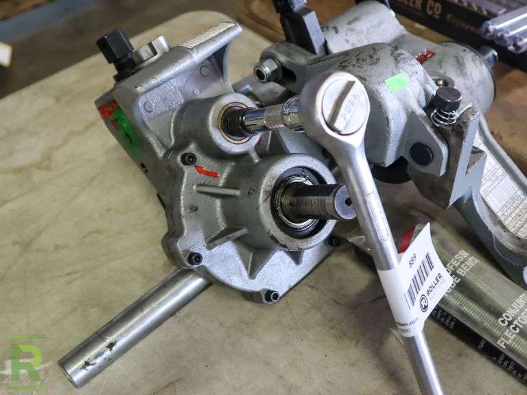 Ridgid 975 Combo Roll Groover and Ridgid 916 PowerDriven Roll Groover