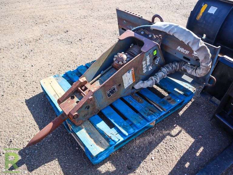 Bobcat B850 Hydraulic Breaker Attachment To Fit Skid Steer Loader