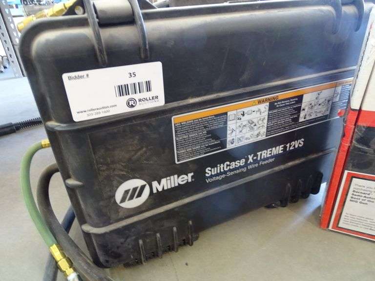 Miller Suitcase XTreme 12VS Mig Welder Roller Auctions