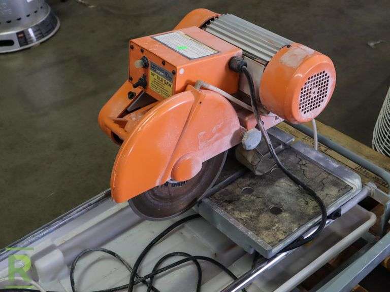 Chicago Electric 10" Tile Saw Roller Auctions