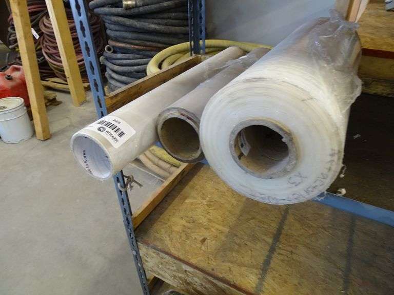 (3) Rolls of Shrink Wrap Roller Auctions