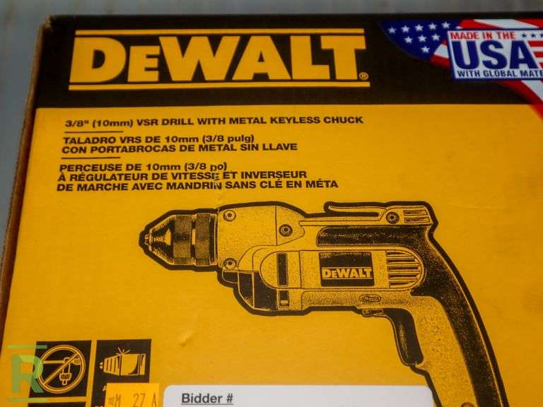 DeWalt DWD112 3/8" VSR Drill Roller Auctions