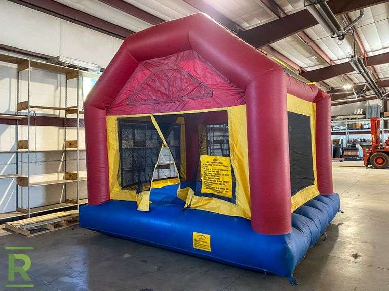 Inflatable Multi Color Bounce House Roller Auctions