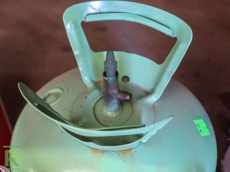 Forane R22 Refrigerant Partial Bottle Roller Auctions