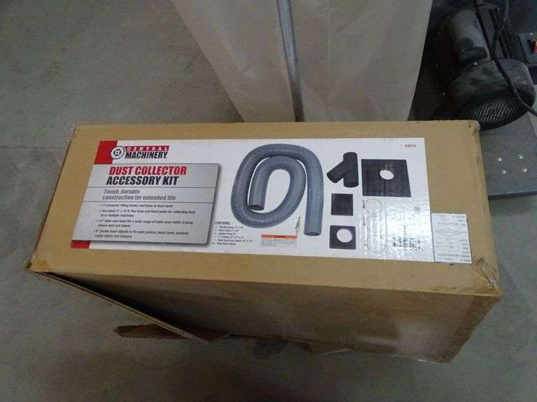 Central Machinery 97869 Dust Collector, 2hp on Casters With Accessory