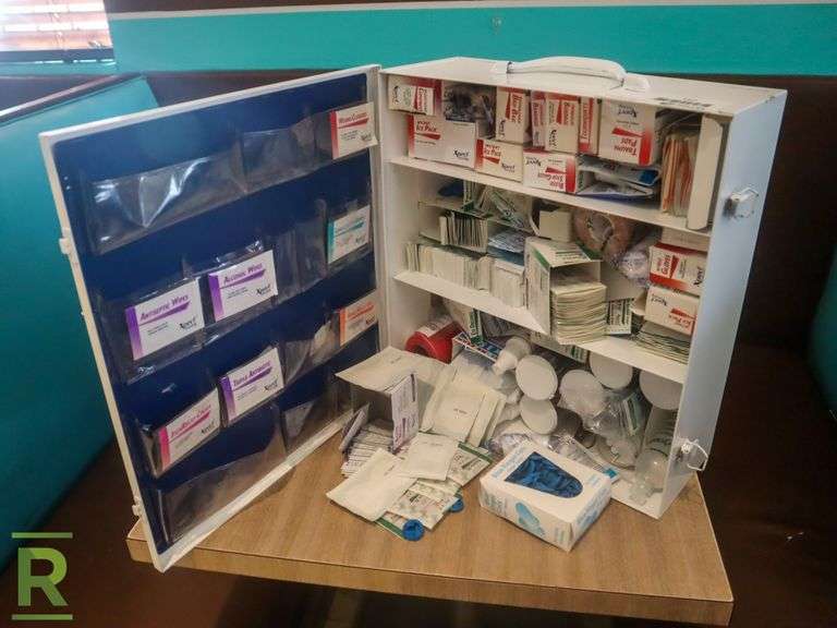 Cintas First Aid Kit Roller Auctions