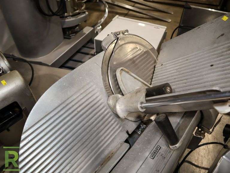 Hobart Meat Slicer, Thickness Adjustment Knob Broken Roller Auctions