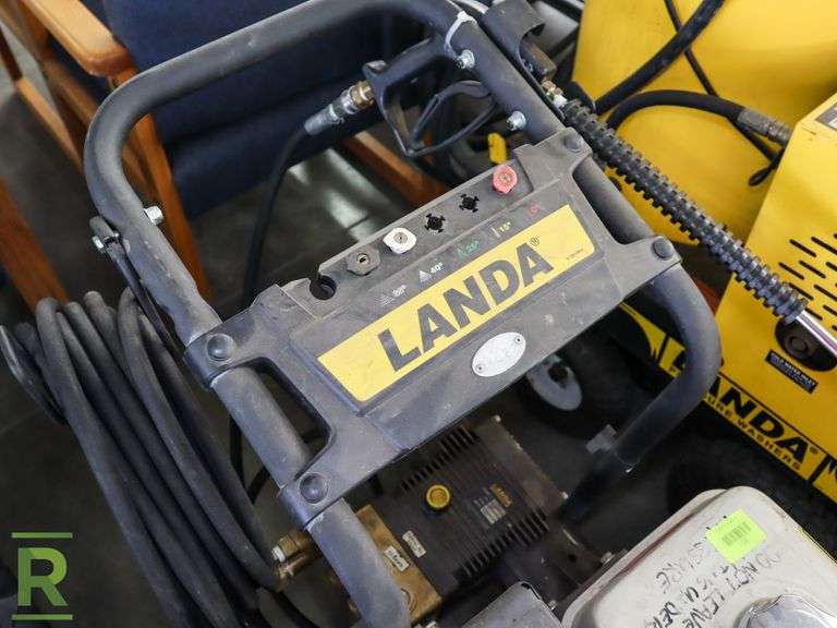 Landa PD43500 Cold Water Pressure Washer, Gas, 3500PSI and Landa PD3