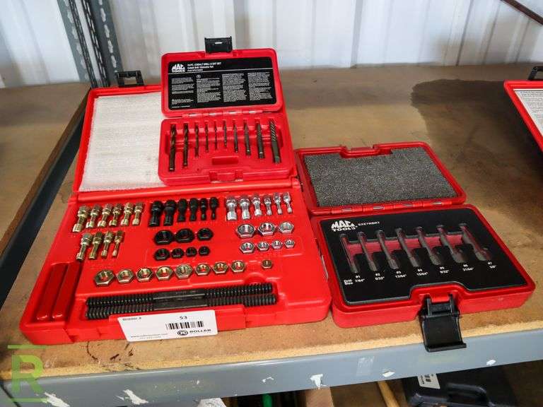 New Mac Tools SPEX10MDS Drill Extraction Set, SXE7RBRT Extraction Set