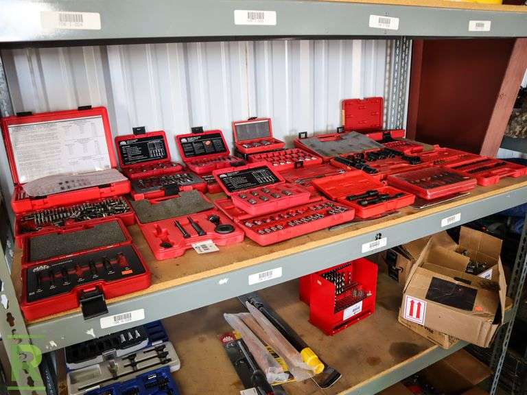 Shelf of Mac Tool Bit Sets Roller Auctions