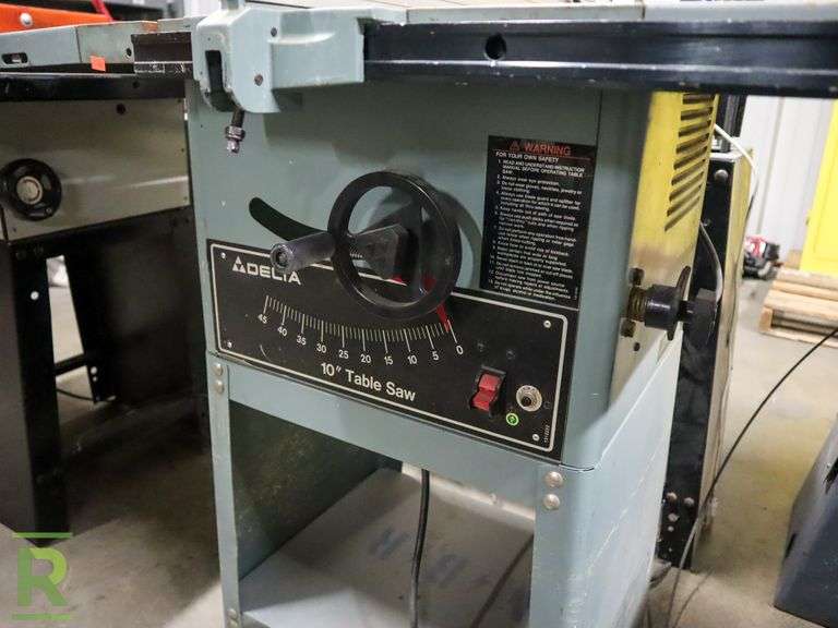 Delta 34670 10" Table Saw Roller Auctions