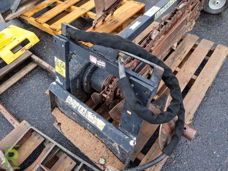Toro 22447 3' Hydraulic Trencher Attachment to Fit Mini Skid Steer