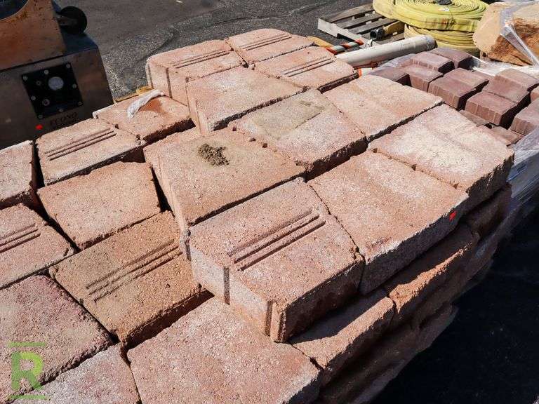 (2) Pallet of Landscape Pavers Roller Auctions