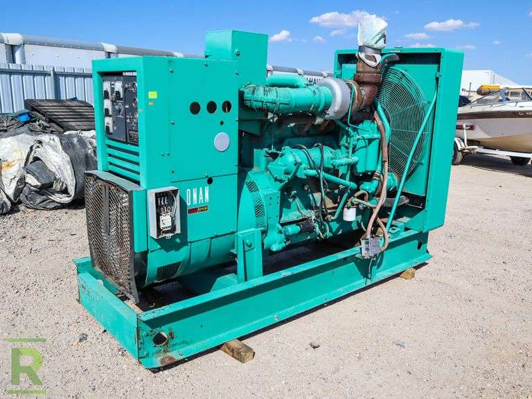 Onan Skid Mounted Standby Generator, 200KW, Allis Chalmers Diesel