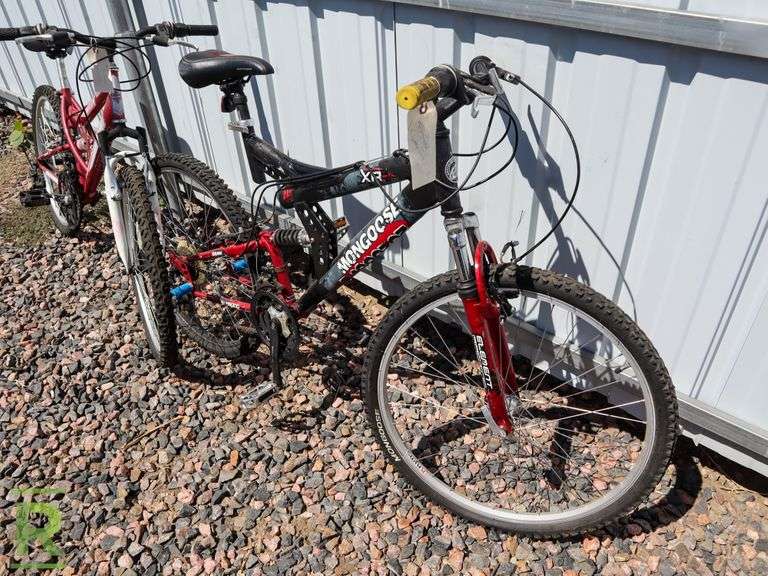 Huffy Trail Runner and Mongoose XR75 Full Suspension Mountain Bikes