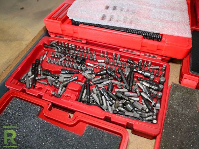 Shelf of Mac Tool Bit Sets Roller Auctions